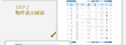 物件表示画面